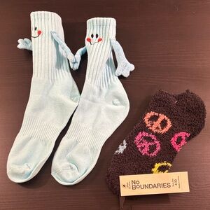Peace and Friendship Socks NEW!